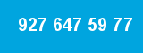 927 647 59 77